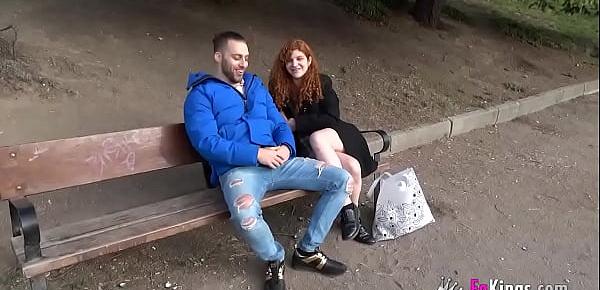  They agreed to be filmed in the park after being caught fucking